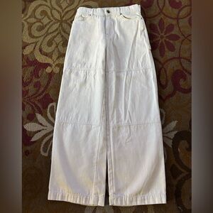 No Boundaries White Cargo Pants